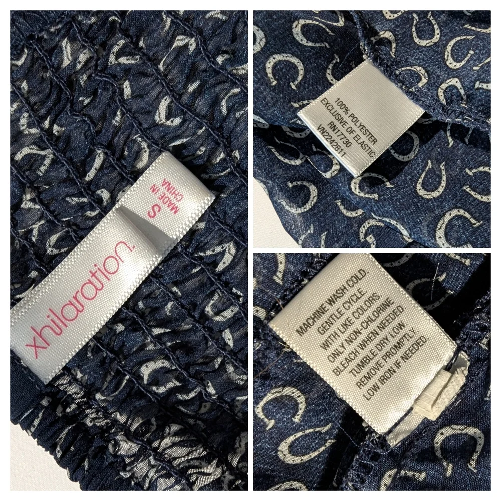 Bundle of Sheer Blouses all Size Small GUC - Picture 10 of 14